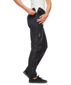 Black Diamond Stormline Stretch Full Zip Rain Pants Women's