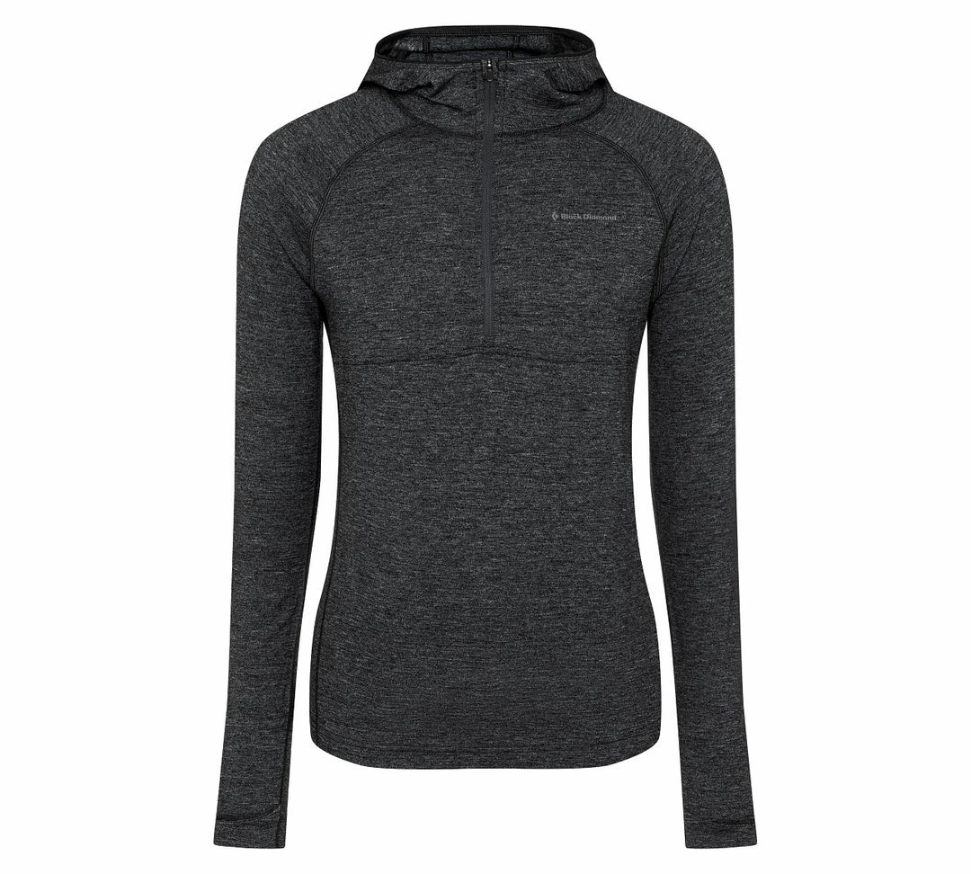 Black Diamond Solution Merino 1/2 Zip Hoody Men's 1 Black Diamond Solution Merino 1/2 Zip Hoody Men's