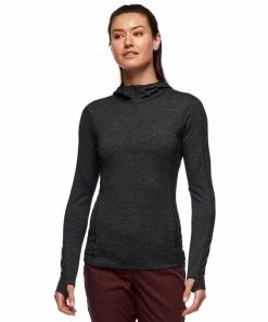 Black Diamond Solution Merino 1/4 Zip Hoody Women's