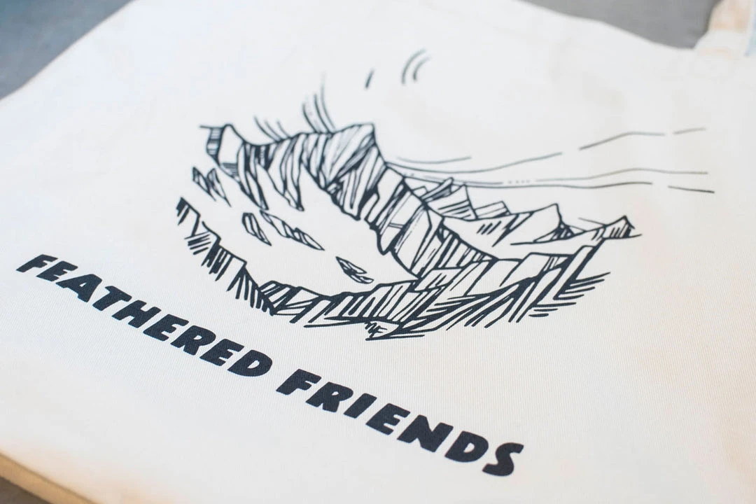 FF Logo Accessories Mountain Tote Bag 2 FF Logo Accessories Mountain Tote Bag