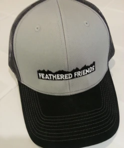 Kam Gear Feathered Friends Pro Style Trucker Hat With Classic Mountain Logo Clothing