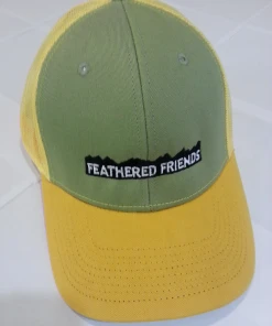 Kam Gear Feathered Friends Pro Style Trucker Hat With Classic Mountain Logo Clothing