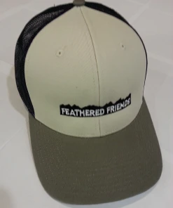 Kam Gear Feathered Friends Pro Style Trucker Hat With Classic Mountain Logo Clothing