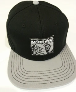 Kam Gear Clothing Feathered Friends Smoking Man Deep Structured Twill Flat Visor Hat