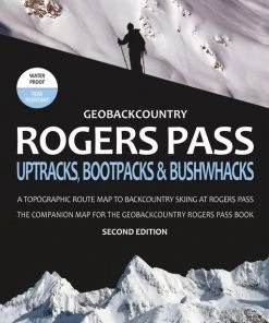 GeoBackcountry Gear Rogers Pass Backcountry Ski Map