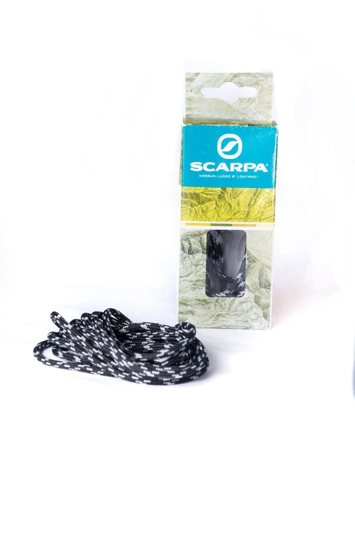 Scarpa Approach / Climb / Hike Laces Black/Grey Footwear Accessories 1 Scarpa Approach / Climb / Hike Laces Black/Grey Footwear Accessories
