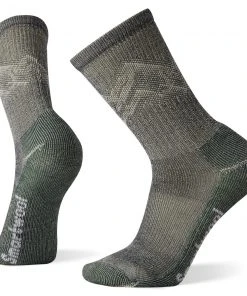 Smartwool Classic Hike Edition Light Cushion Mountain Pattern Crew Socks Men's