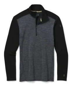 Smartwool Clothing Merino 250 Base Layer Pattern 1/4 Zip Men's